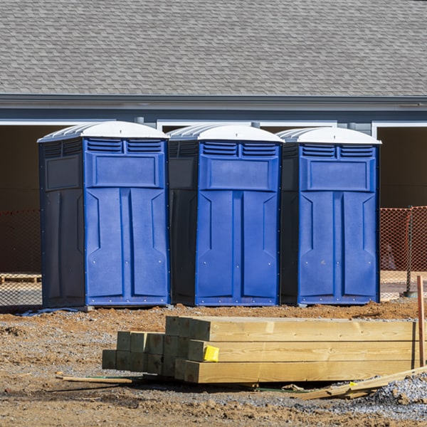 are there any restrictions on what items can be disposed of in the porta potties in Arlington Texas